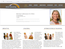 Tablet Screenshot of mueck-consulting.com